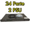 Switch IERU DM SWITCH 3000 24 Porte Fast Ethernet e 4 Combo Gigabit  2 Alimentatori NUOVO