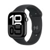 Smartwatch Apple Watch Series 10 GPS (A2999) Aluminium 46mm 64GB OLED Touchscreen Black [Grade C+]