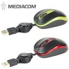 Scroll Mouse Mediacom Mini Mouse BX40 USB con Sensore Ottico 1000 DPI NUOVO